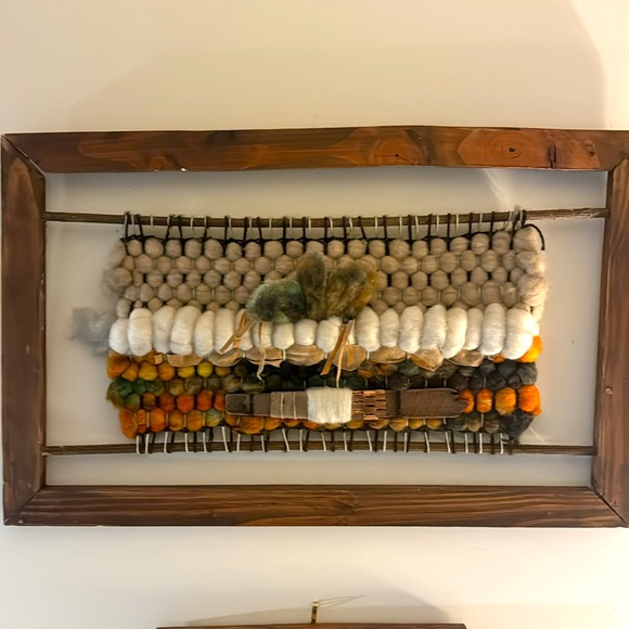 Hand Woven Chilean Artwork - Picture 2 of 3